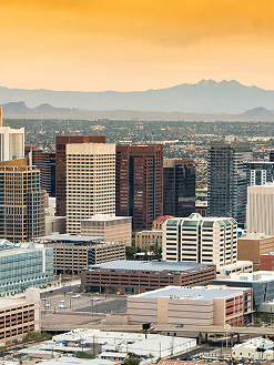 Phoenix skyline